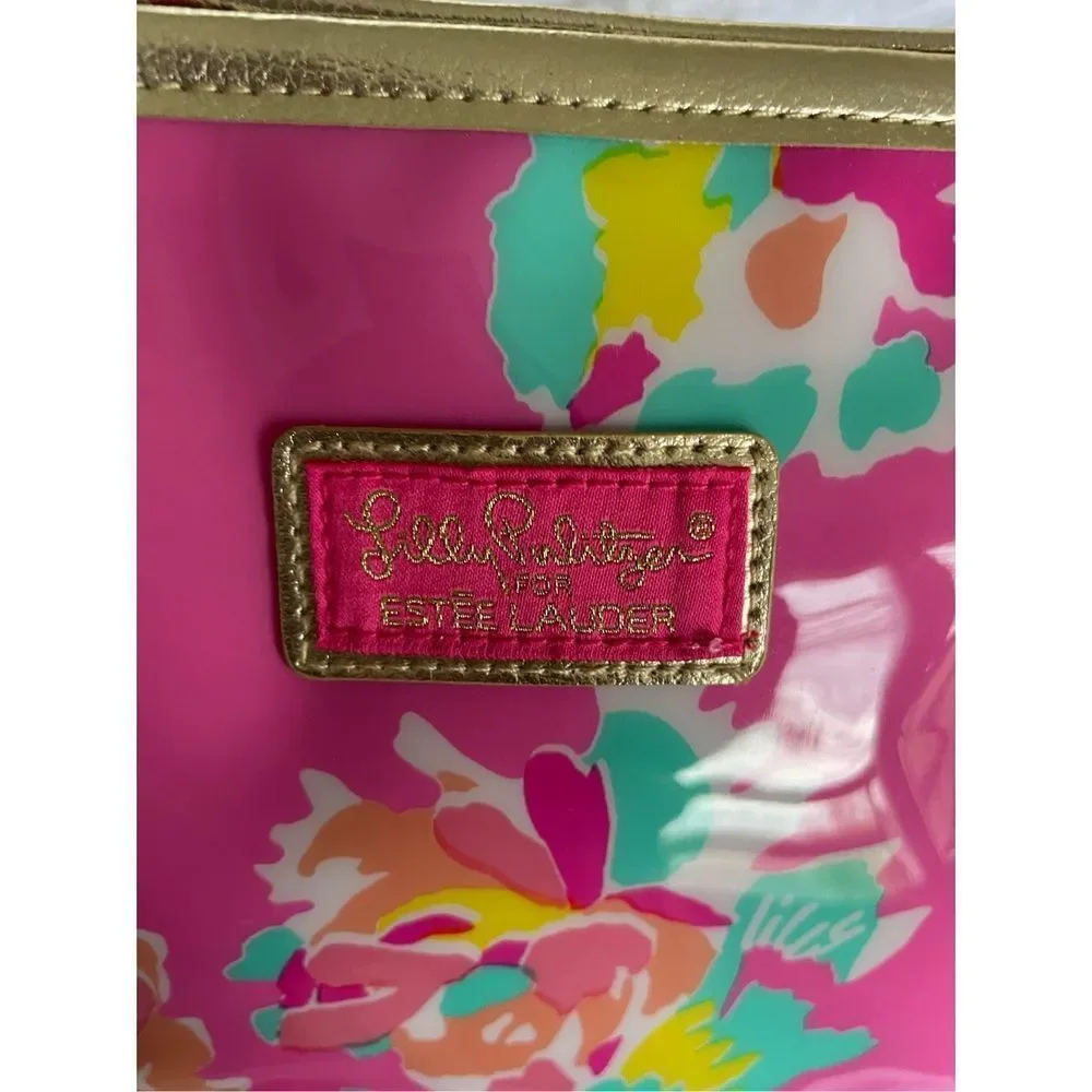 Lilly Pulitzer x Estée Lauder  Floral Make Up Bag - NWOT